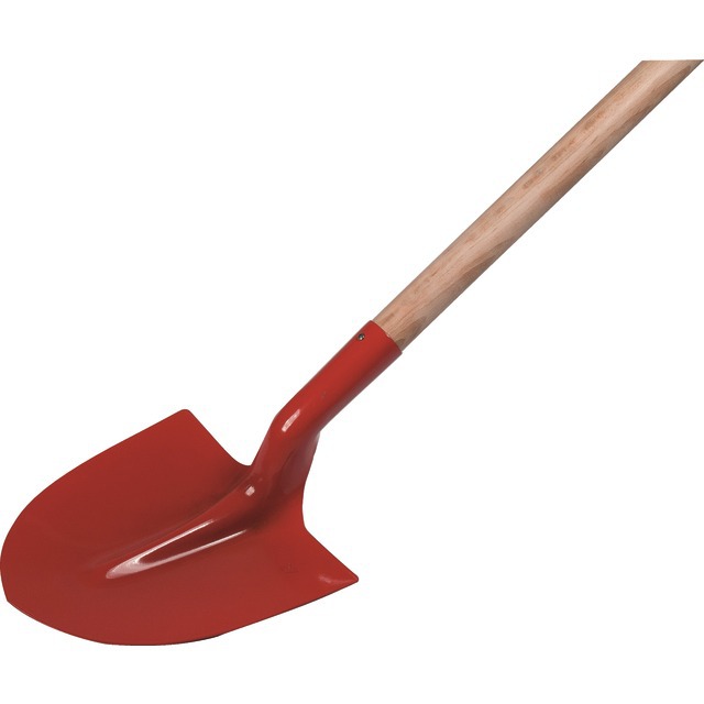 Pelle Ronde COL de Cygne 27CM avec Manche Bois 120CM référence fournisseur 2424005